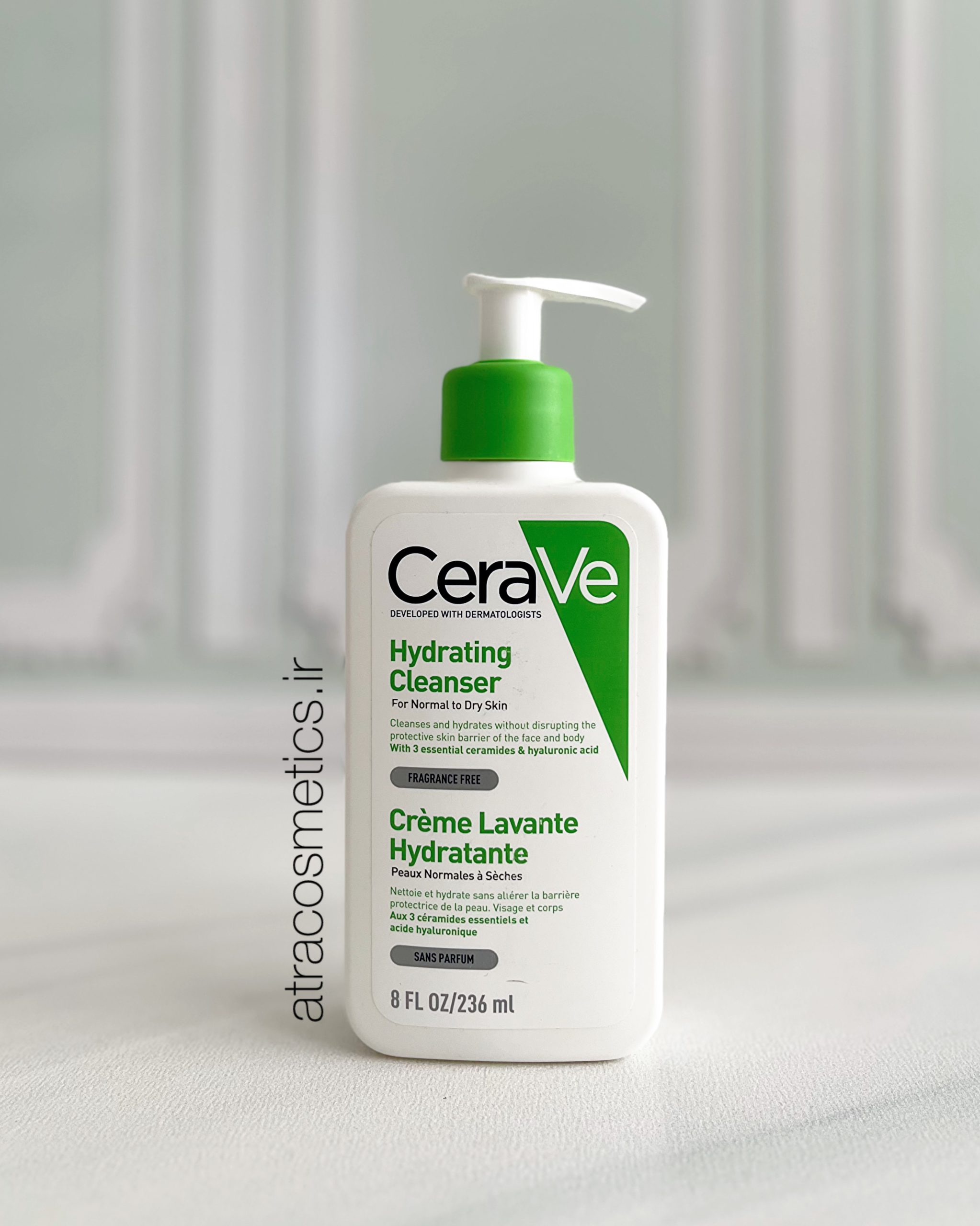 شوینده آبرسان صورت سراویCeraVe Hydrating Cleanser — تصویر ۲