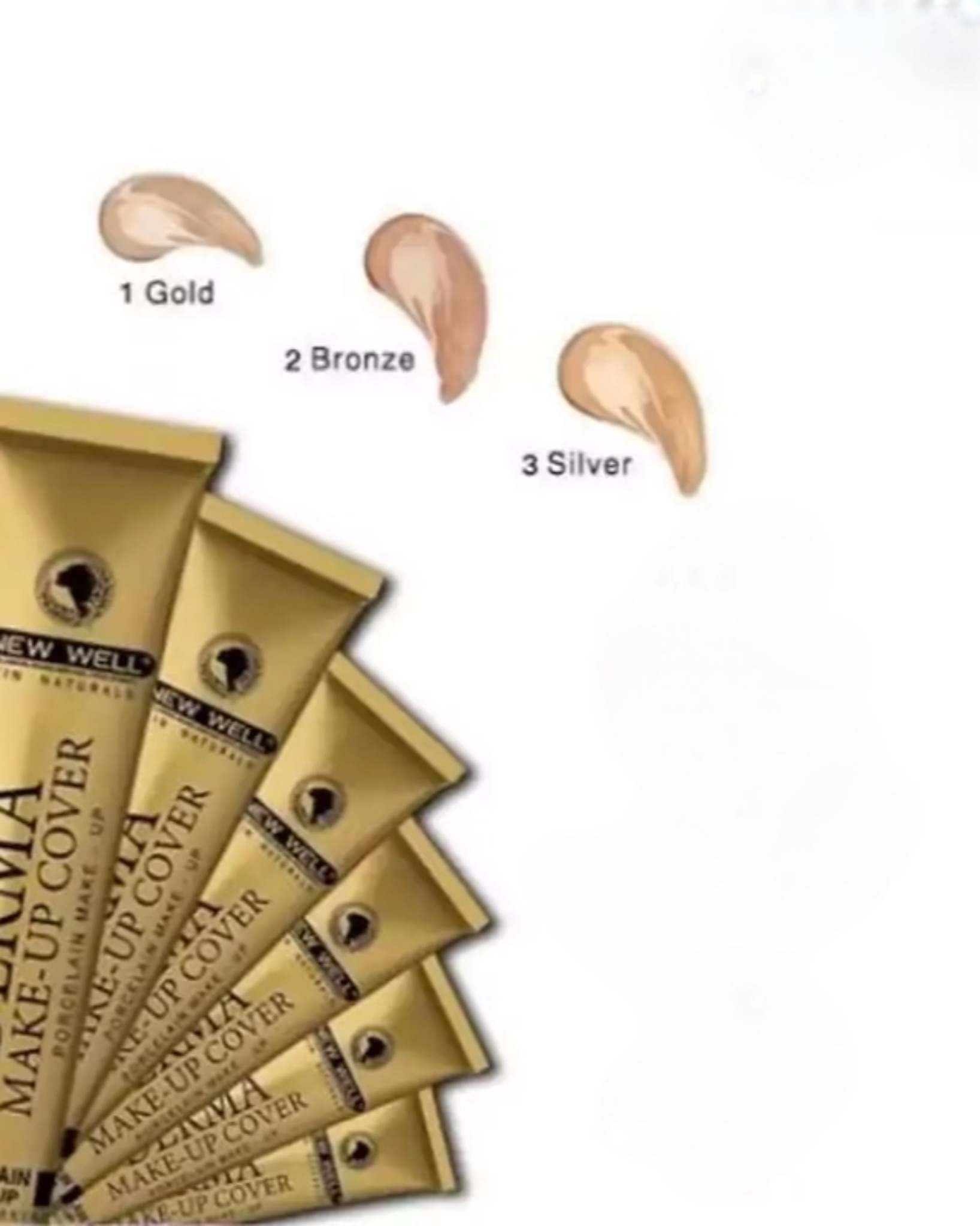 کرم پودر نیوول Makeup Cover یک محصول حرفه‌ای با پوشش بالا و بافتی نرم و سبک — تصویر ۲