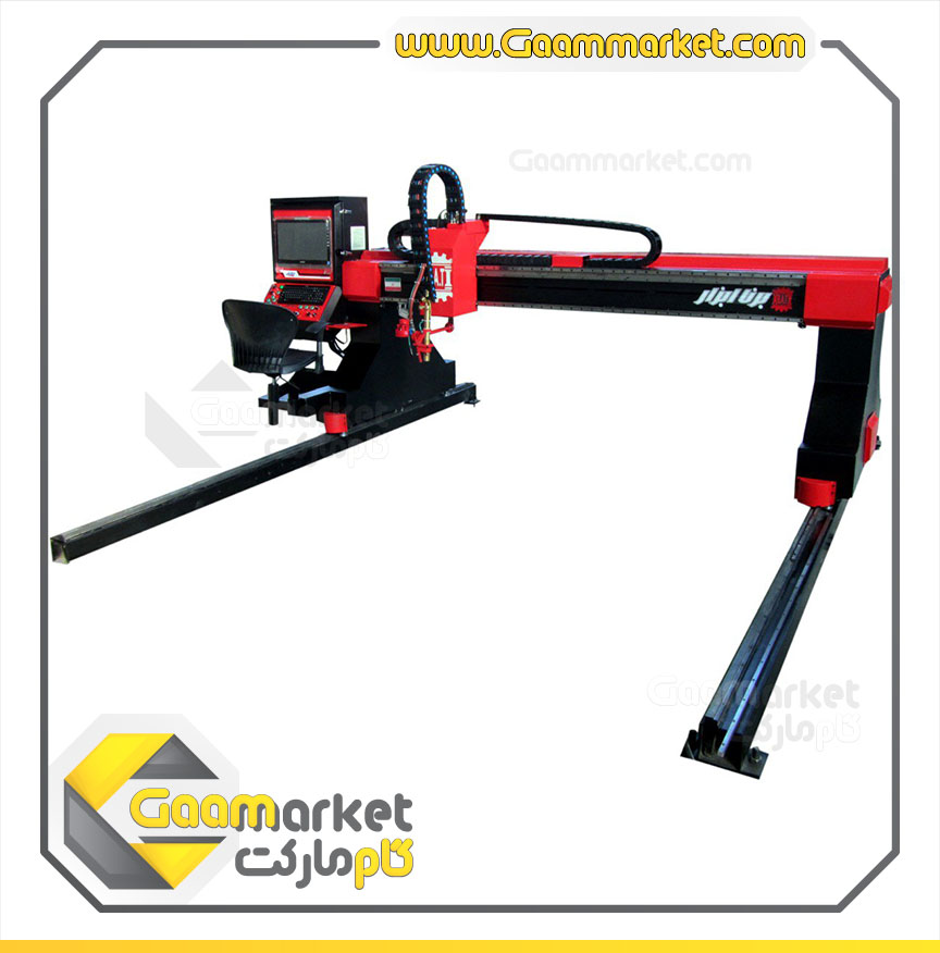 دستگاه برش CNC سی ان سی هواگاز و پلاسما مدل کاوش — تصویر ۳