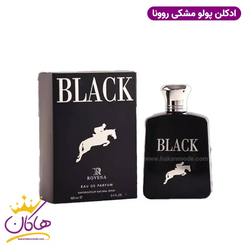 ادکلن مردانه روونا بلک ۱۰۰ میل | rovena black — تصویر ۲