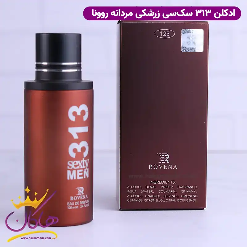 ادکلن مردانه کارولینا هررا 212 سک سی روونا | ROVENA 313 Sexty Men — تصویر ۴