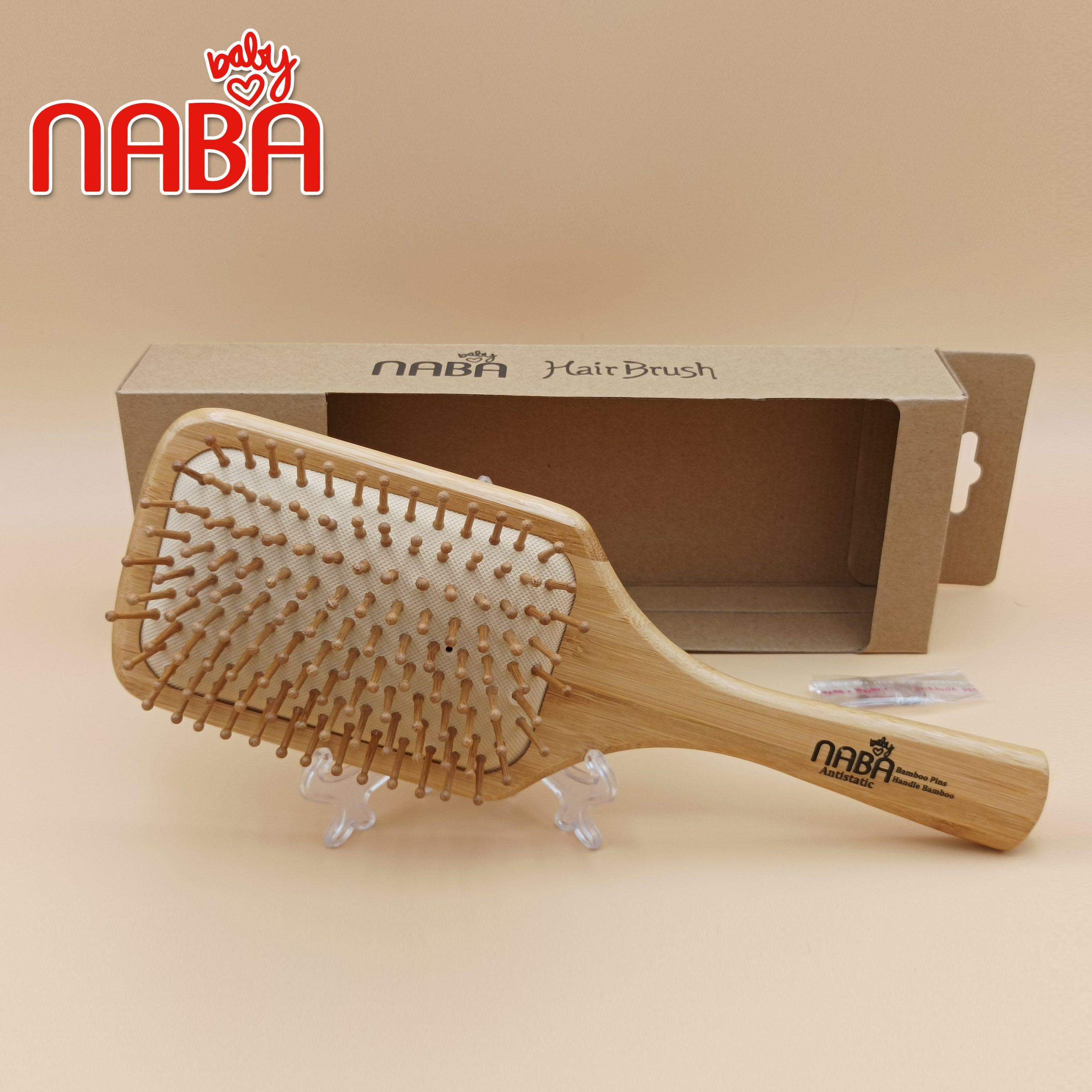 برس چوبی بامبو برند نابا مدل A2