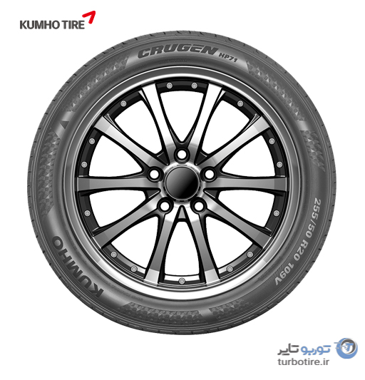 تایر کومهو مدل 225/55R18 گل HP71 تاریخ تولید 2025(دارای ضمانت نامه شرکت شاهکار لاستیک جهان) — تصویر ۵