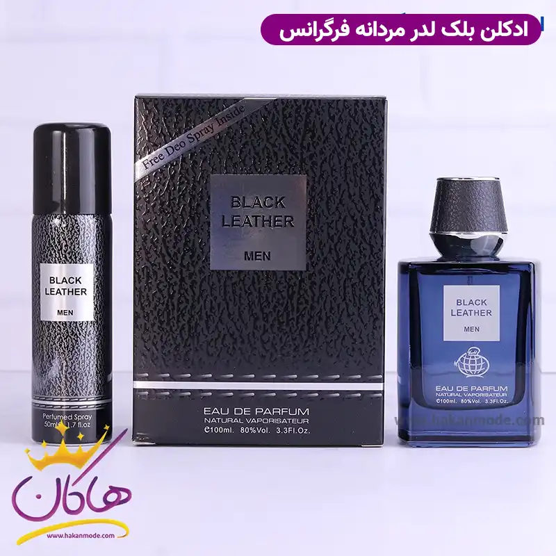ادکلن بلک لدر فراگرنس ورد همراه با اسپری مشابه کرید اونتوس ۱۰۰ میل