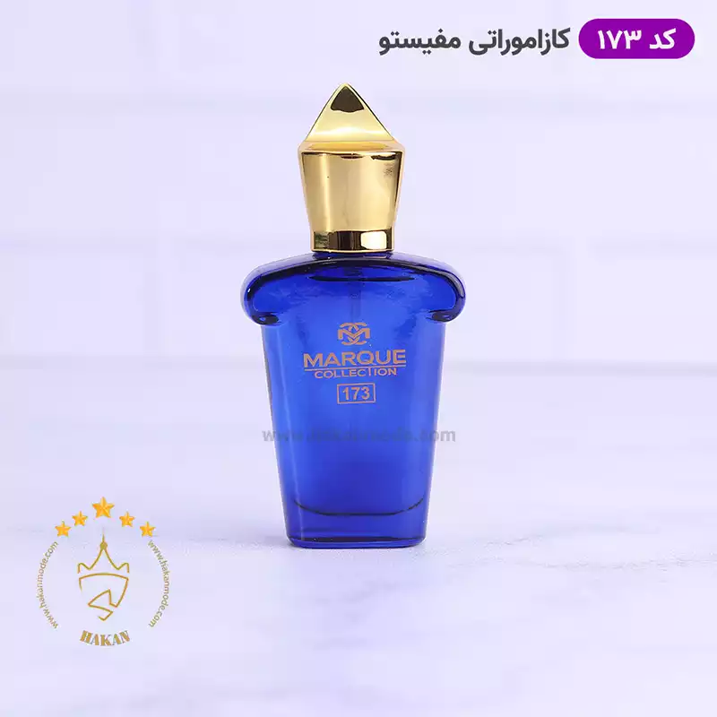ادکلن کازاموراتی آبی 173مینیاتوری مارکویی کالکشن 25 میل |Marque Collection Xerjoff Casamorati Mefisto — تصویر ۴