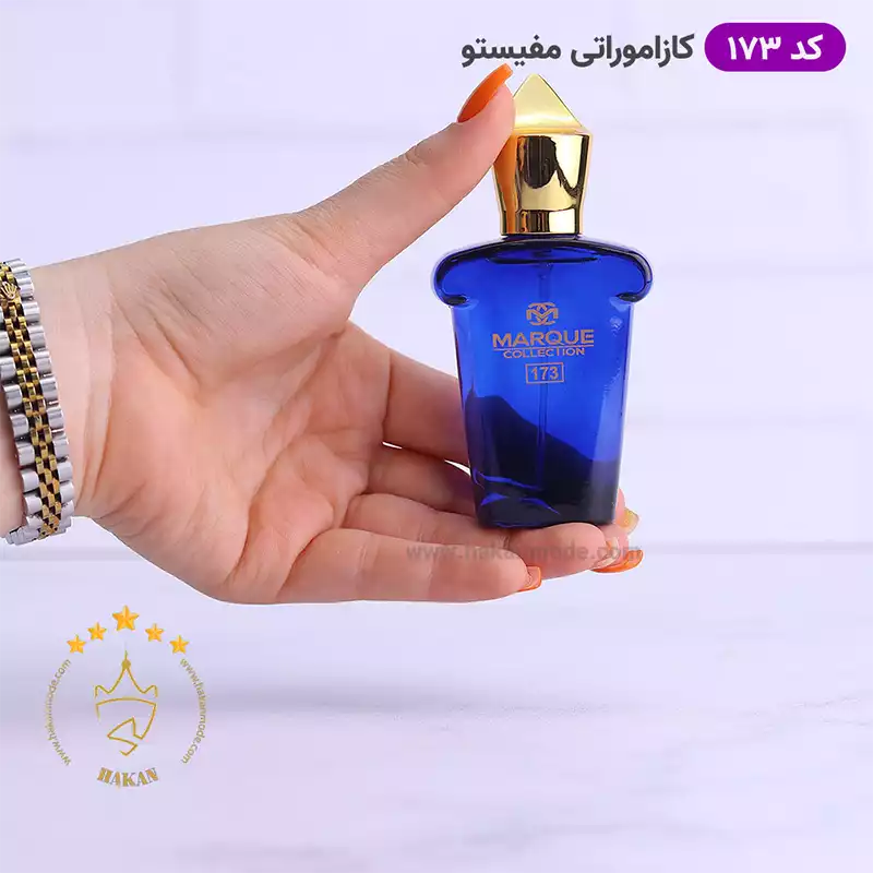 ادکلن کازاموراتی آبی 173مینیاتوری مارکویی کالکشن 25 میل |Marque Collection Xerjoff Casamorati Mefisto — تصویر ۳