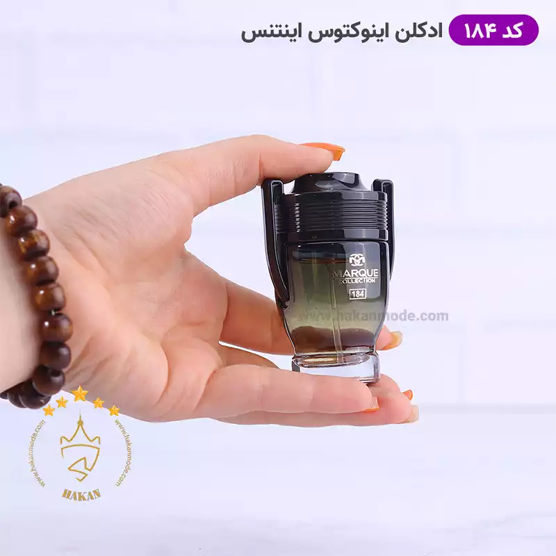 ادکلن اینوکتوس اینتنس 184جیبی 25 میل مارکویی کالکشن | Marque Collection Invictus Intense — تصویر ۳