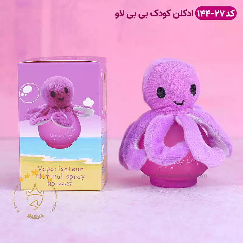 ادکلن کودک هشت پا بنفش بیبی لاو 27-144 — تصویر ۲