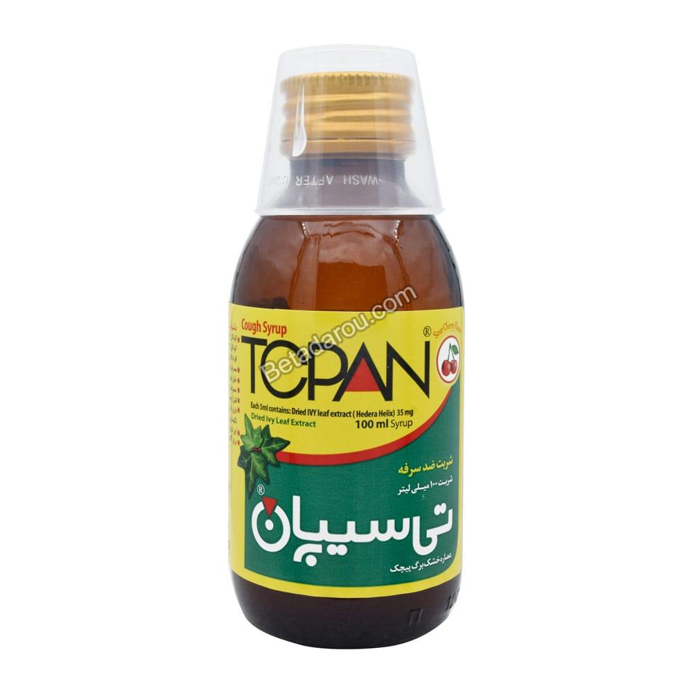 شربت ضد سرفه تی سیپان تهران شیمی 100 میلی لیتر