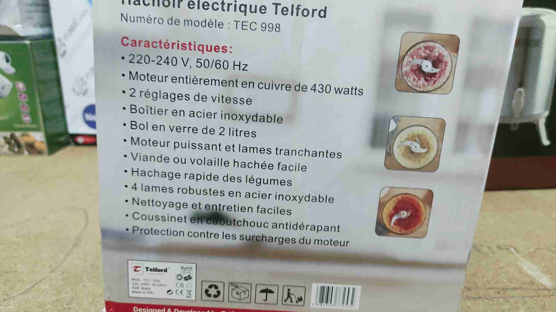 خرد کن ۲لیتری telford — تصویر ۲