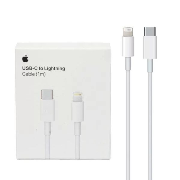 کابل شارژ اورجینال آیفون USB-C to Lightning