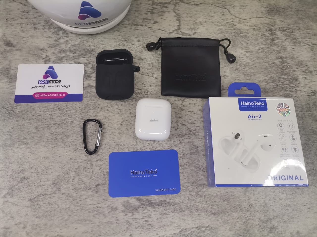 هندزفری بلوتوث هاینو تکو مدل Air-2 — تصویر ۵