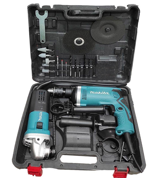پک دو قلوی دریل و مینی فرز ماکیتا (مدلhp1630_mini9555)