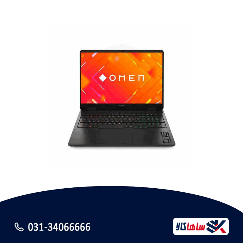 لپ تاپ گیمینگ اچ پی OMEN 16 مدل 16-am0073dx با پردازنده Core Ultra 7 255H، رم 16GB، حافظه 1TB SSD و گرافیک RTX 5060 8GB