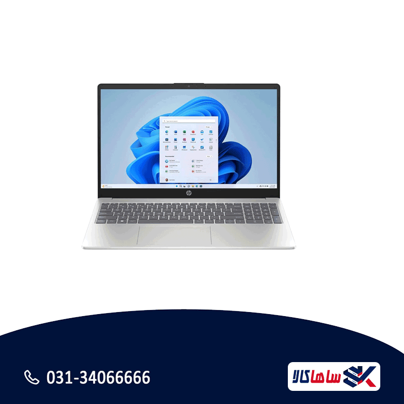 لپ‌تاپ اچ‌پی 15-fd0230wm Core i3-N305 رم 8 حافظه 256 تاچ