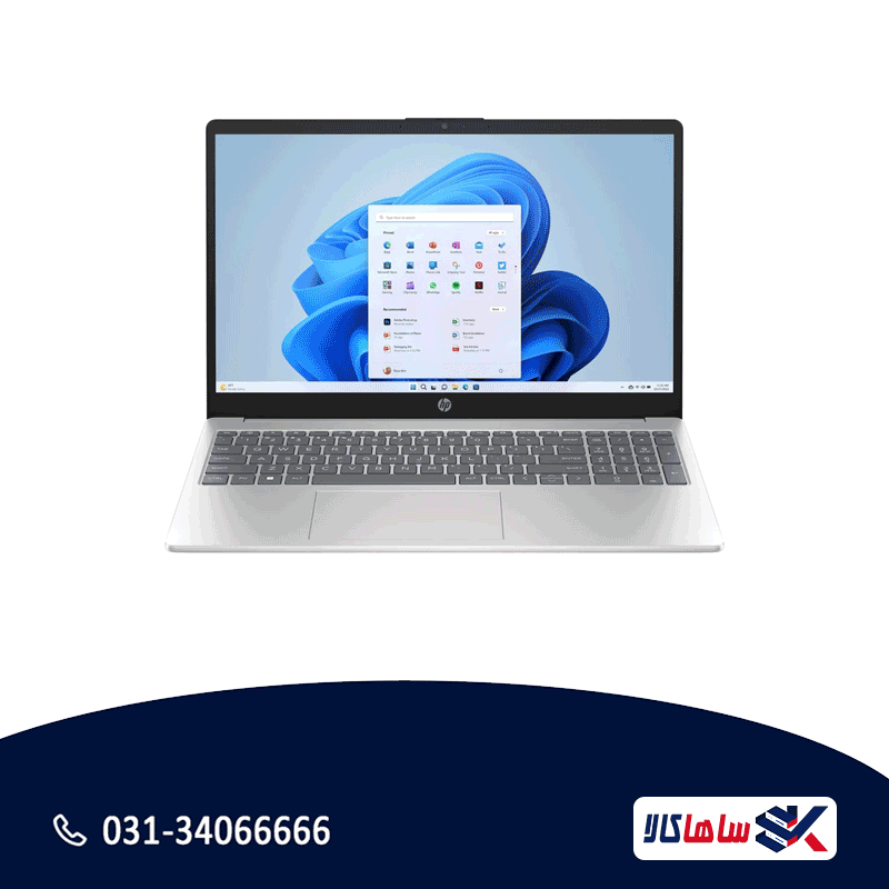 لپ‌تاپ اچ‌پی 15-fc0146dx Ryzen 5-7520U رم 8 حافظه 512 تاچ