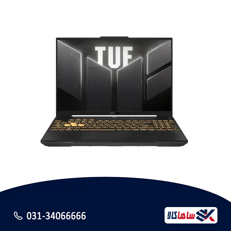 لپتاپ گیمینگ ایسوس TUF Gaming F16 FX607VJ Core 5-210H رم 16 حافظه 512 گرافیک RTX3050