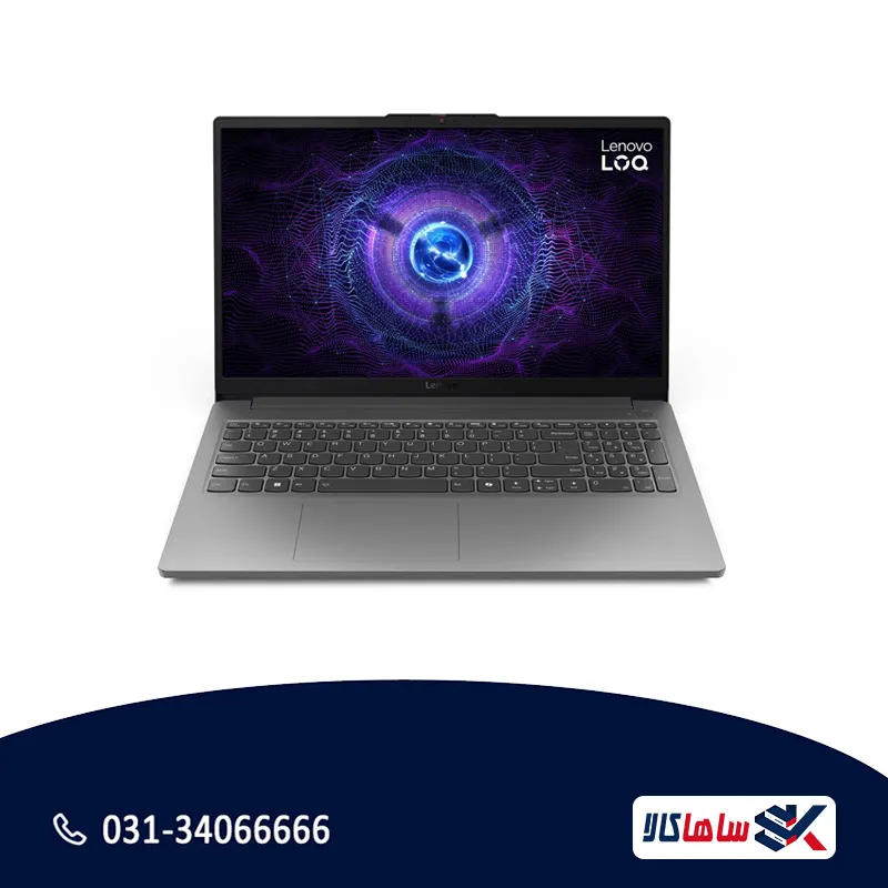 لپ‌تاپ لنوو LOQ i5-12450HX رم 8 حافظه 512 گرافیک RTX4050