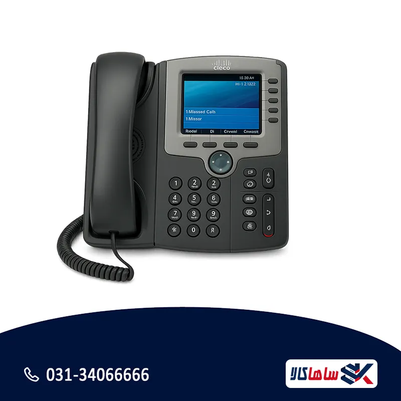 تلفن تحت شبکه Cisco SPA525G — تصویر ۲