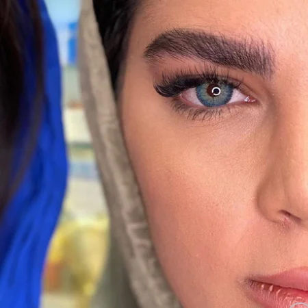 لنز آبی عروسکی دهب (lumier blue) — تصویر ۴