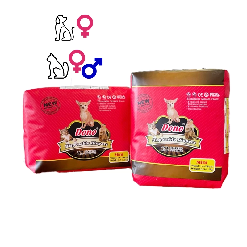عمده پوشک گربه و سگ سایز MINI دونو Dono