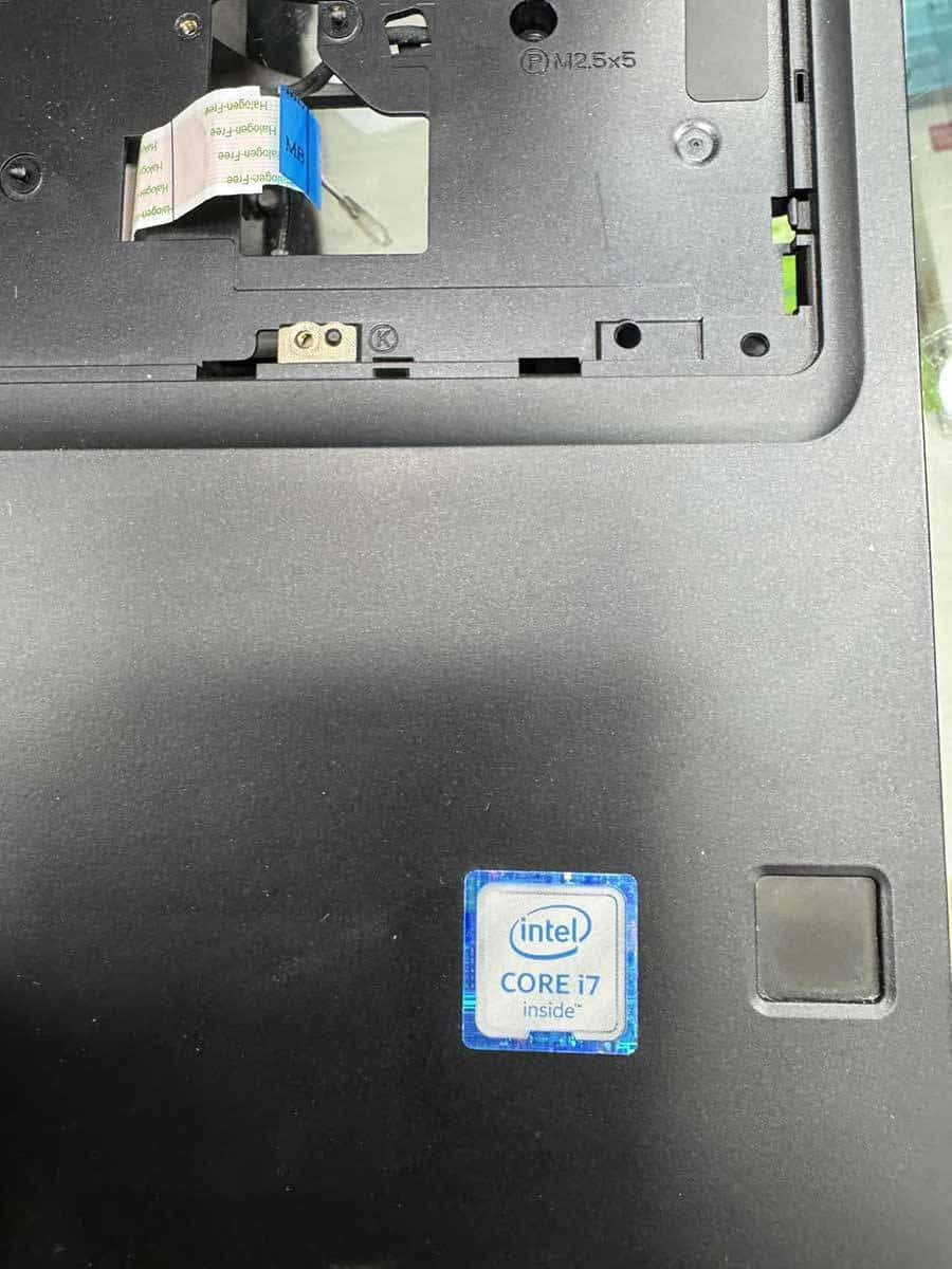 سنسور اثرانگشت Finger print لپ تاپ دل پرسیژن 7510 7520