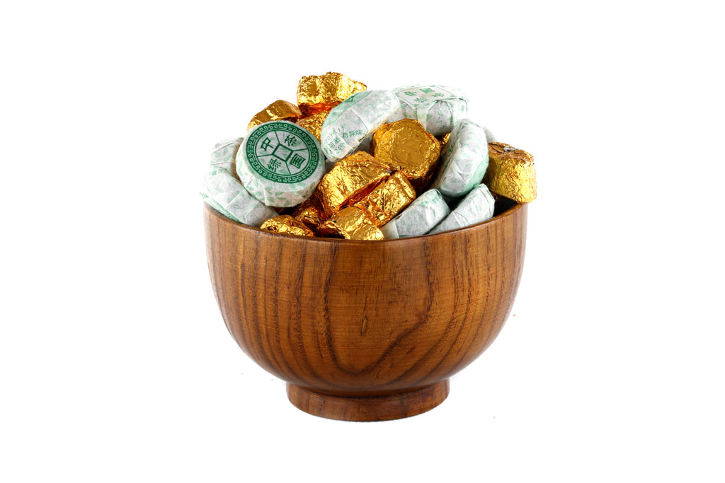 چای سبز فشرده (پوئر)