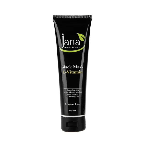 ماسک صورت ذغال جانا ( Black mask ) حجم 100 میلی لیتر