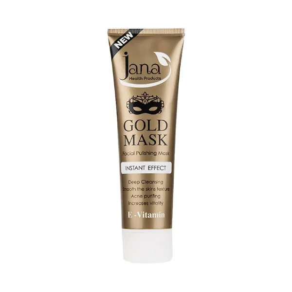 ماسک صورت طلا جانا ( Gold Mask ) حجم 100 میلی لیتر