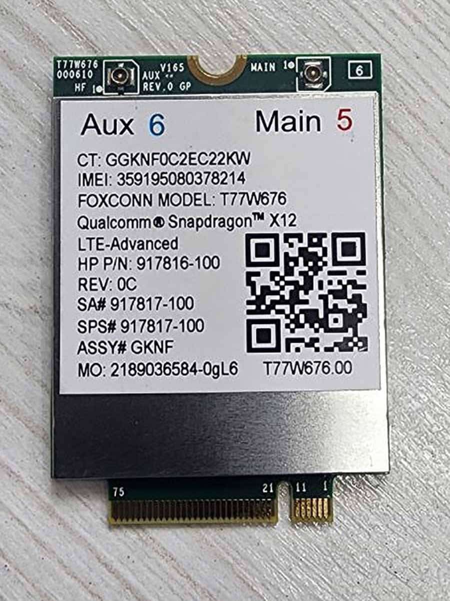 ماژول سیم کارت HP LT4220 X12 LTE 4G WWAN