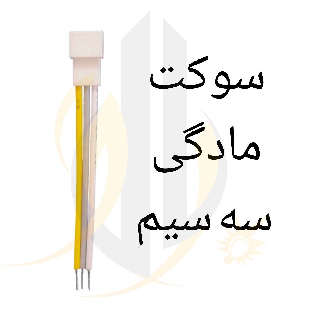 سوکت مادگی سه سیم