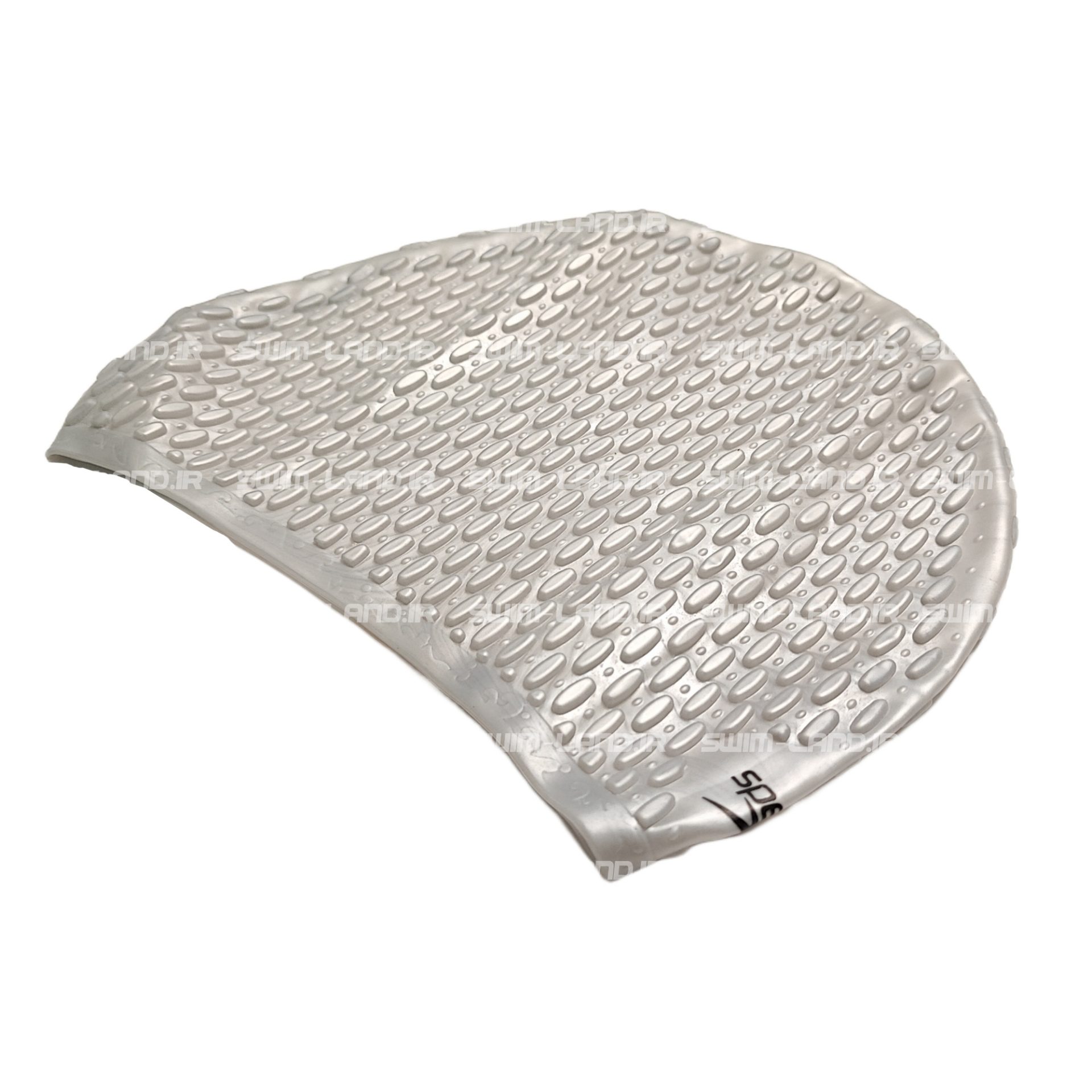 کلاه شنا پفکی اسپیدو نقره ای – کد scp-4 — تصویر ۲