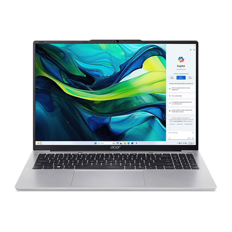 لپ تاپ 16 اینچی ایسر مدل Acer Aspire Lite AL16 i5-1334U 8GB 512GB SSD