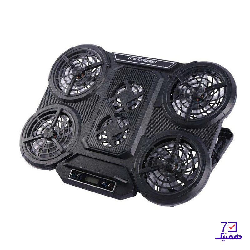 پایه خنک کننده لپ تاپ آیس کورل مدل ICE COOREL-Q6 — تصویر ۶