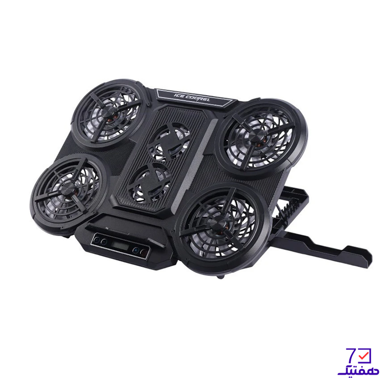 پایه خنک کننده لپ تاپ آیس کورل مدل ICE COOREL-Q6 — تصویر ۷