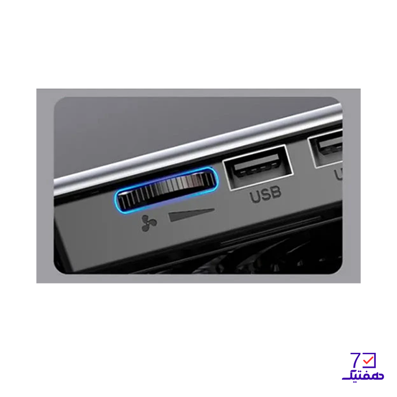 پایه خنک کننده لپ تاپ آیس کورل مدل ICE COOREL-A19 — تصویر ۳
