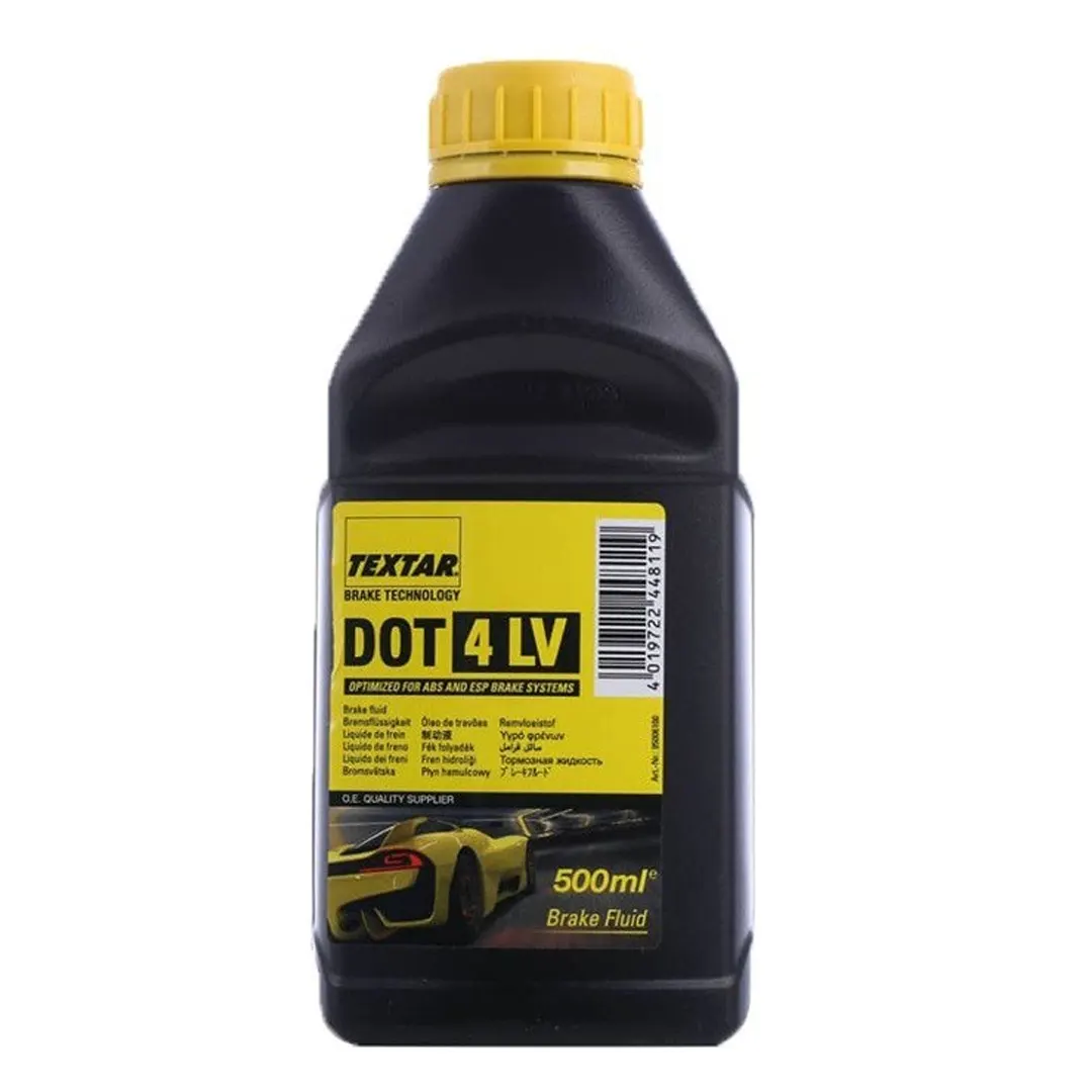روغن ترمز DOT4 LV پلاس برند تکستار 500 میلی لیتر — تصویر ۲