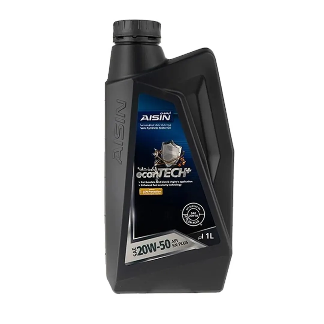 روغن موتور 20W-50SN Plus برند ایسین نیمه سنتتیک 1 لیتری — تصویر ۲