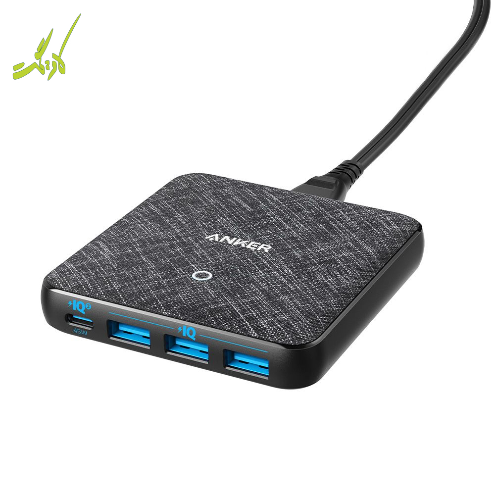 شارژر رومیزی انکر Anker PowerPort Atom lll Slim A2045