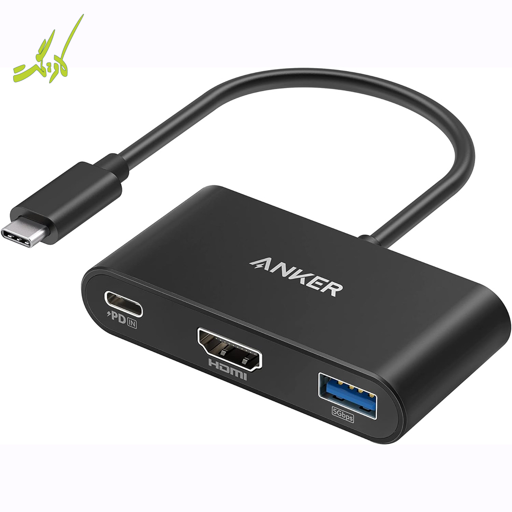 هاب ۳ پورت USB-C انکر Anker Power Expand 3-in-1 USB-C PD Hub A8339 — تصویر ۲
