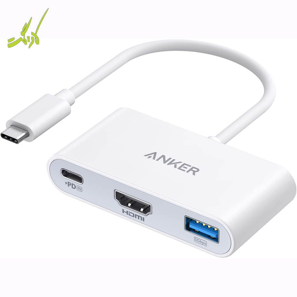 هاب ۳ پورت USB-C انکر Anker Power Expand 3-in-1 USB-C PD Hub A8339 — تصویر ۸