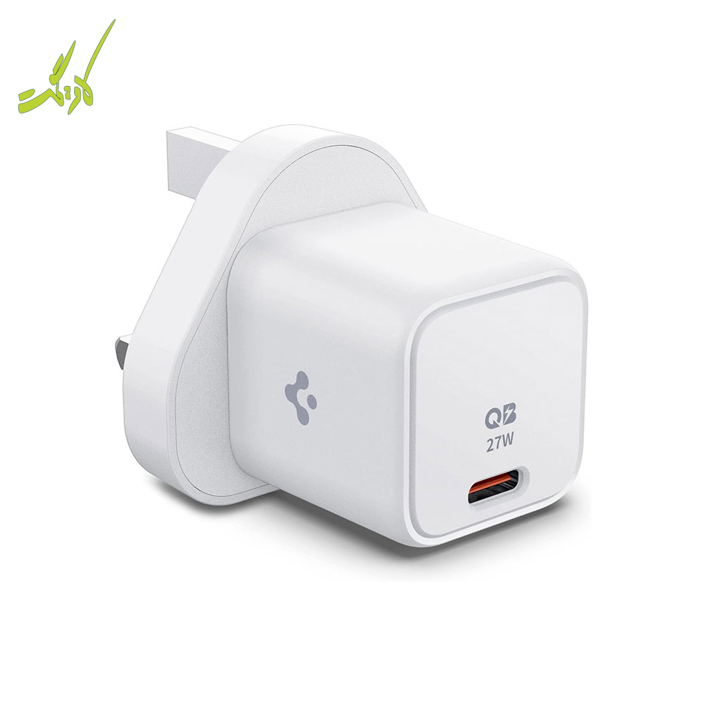 شارژر دیواری ۲۷ وات اسپیگن مدل Spigen ArcStation Wall Charger PE2103UK