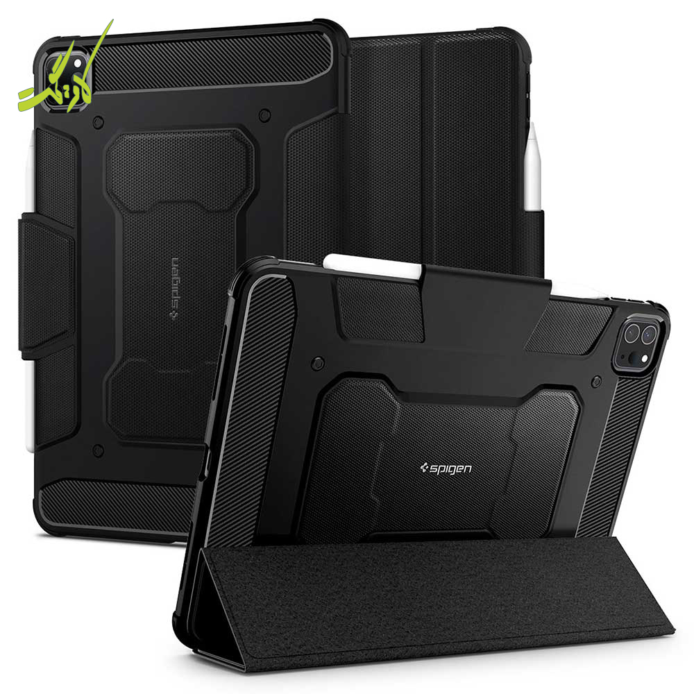 کاور آیپد اسپیگن Spigen Rugged Armor Pro iPad Pro 12.9 (2021-2022)