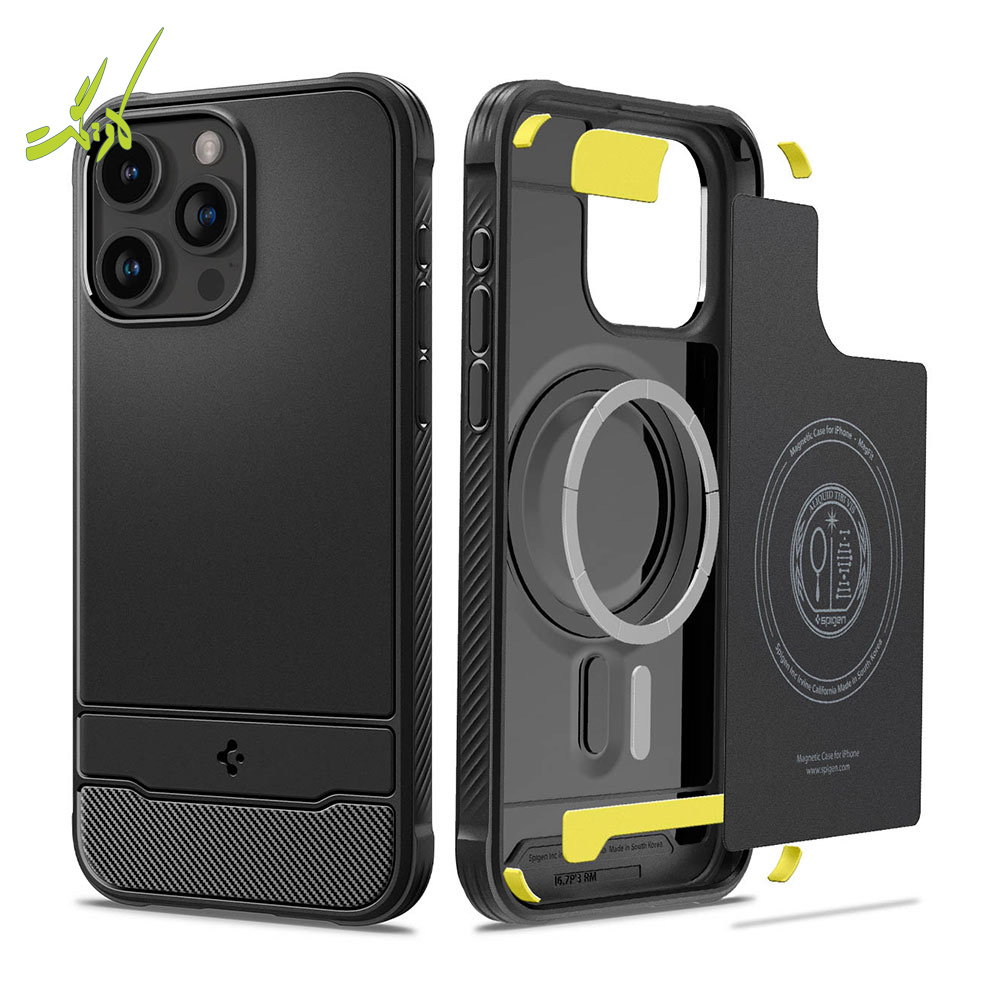 قاب آیفون ۱۵ پرو مکس اسپیگن Spigen Rugged Armor MagFit iPhone 15 Pro Max