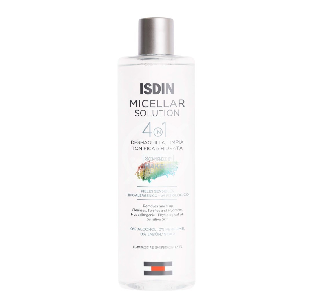 میسلارواتر 4 در 1 ایزدین solution hydrating