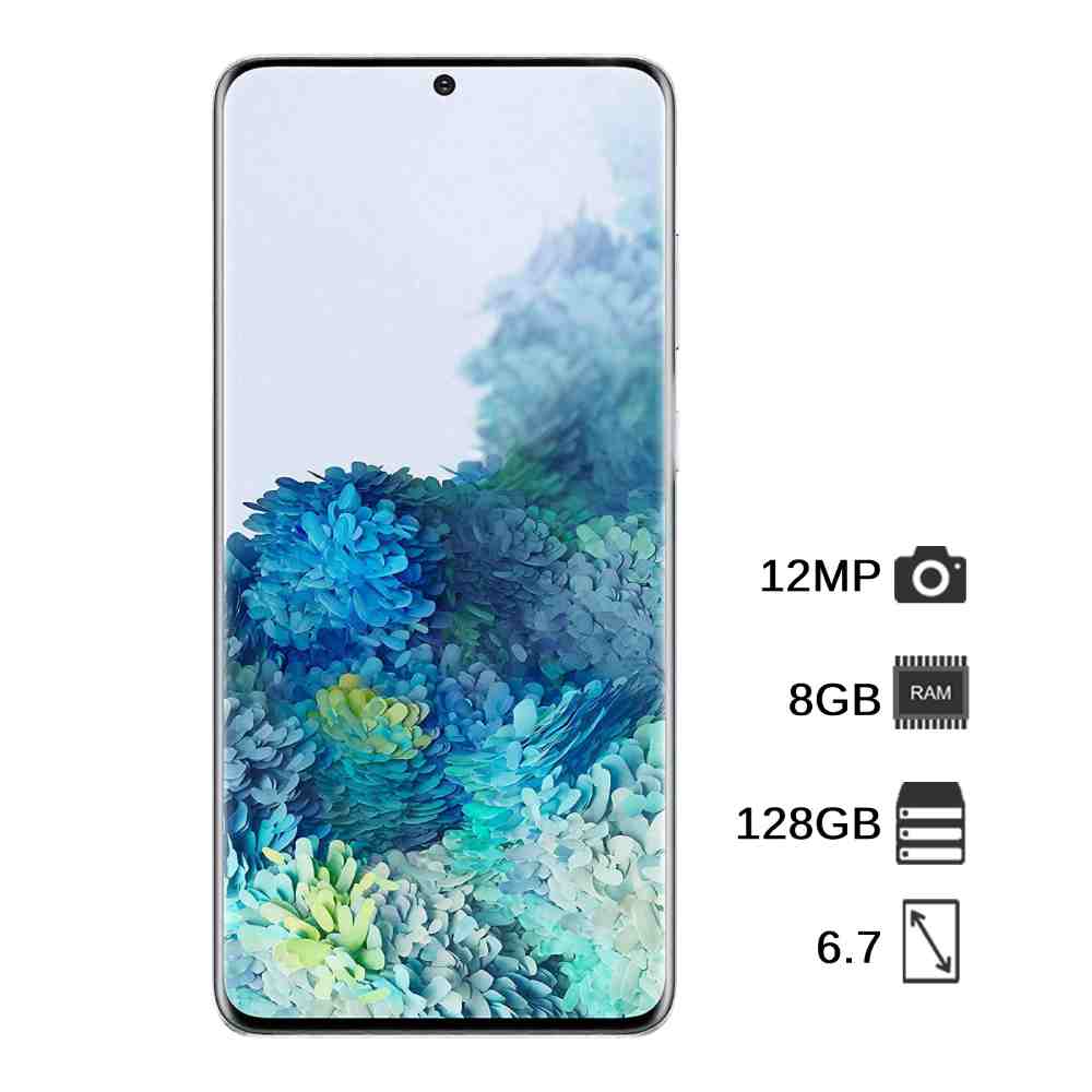 گوشی موبایل سامسونگ Galaxy S20 Plus 5G SM-G985F/DS دو سیم کارت ظرفیت 128 گیگابایت/خاکستری/18 ماه گارانتی شرکتی /ارسال فوری — تصویر ۲