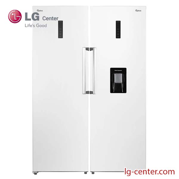 يخچال فريزر دوقلو جی پلاس 38 فوت مدل GRF-M2720W