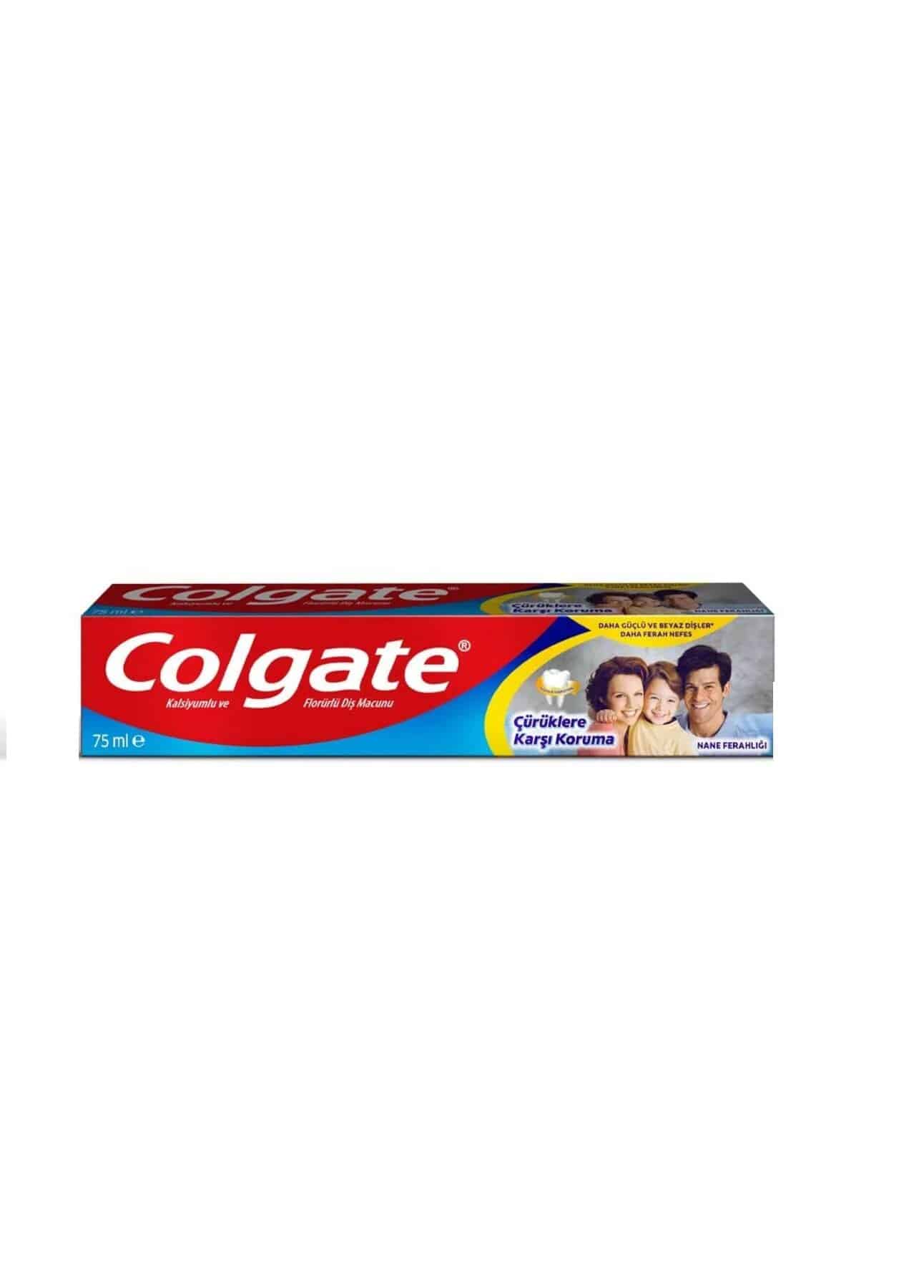 خمیر دندان خانواده کولگیت COLGATE مدل CURUKLERE KARSI KORYUMA حجم 100 میل