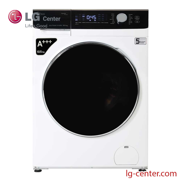 ماشین لباسشویی 10.5 کیلویی جی‌پلاس مدل M1058W