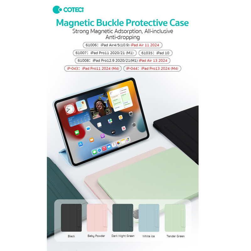 کیف کلاسوری کوتتسی مدل 61035 مناسب برای تبلت اپل ipad 10 / ipad11 (A16) — تصویر ۸